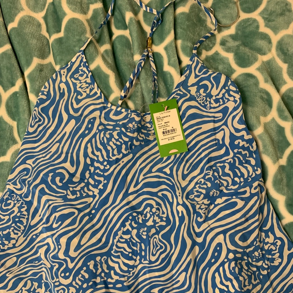 Lilly Pulitzer maisy top night swimming